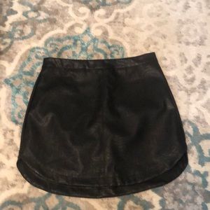 Biker mini skirt NWT